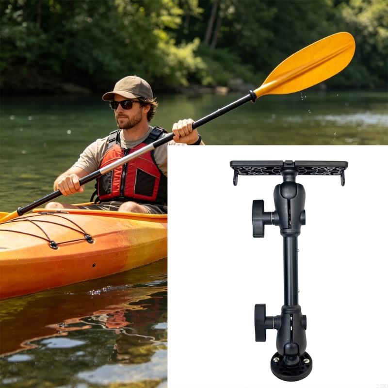 قابل للتعديل صياد السمك قاعدة  - مراجعة Fishing Kayak Fish Finder Mount وسعره