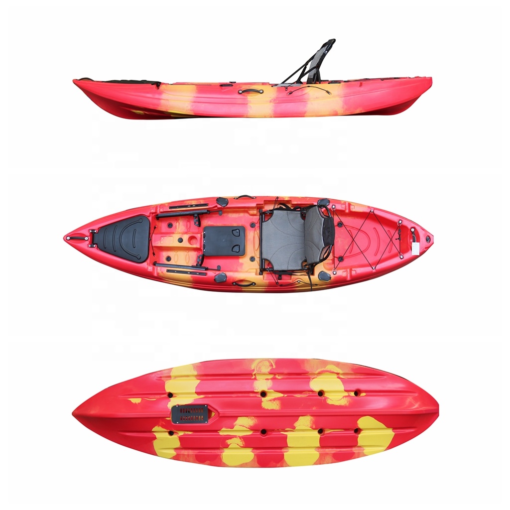10ft شخص واحد يجلس على أعلى دو - مراجعة Fishing Kayak Sit On Top وسعره