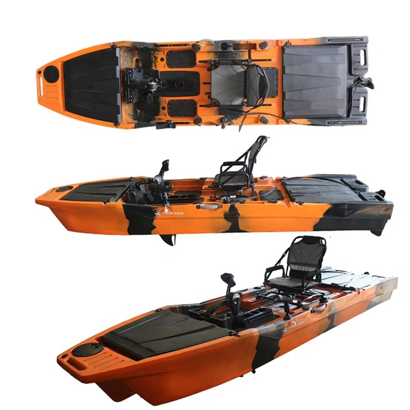 قارب كاياك فايكنج 12.6 قدم بمح - مراجعة Fishing Kayak Trolling Motor وسعره