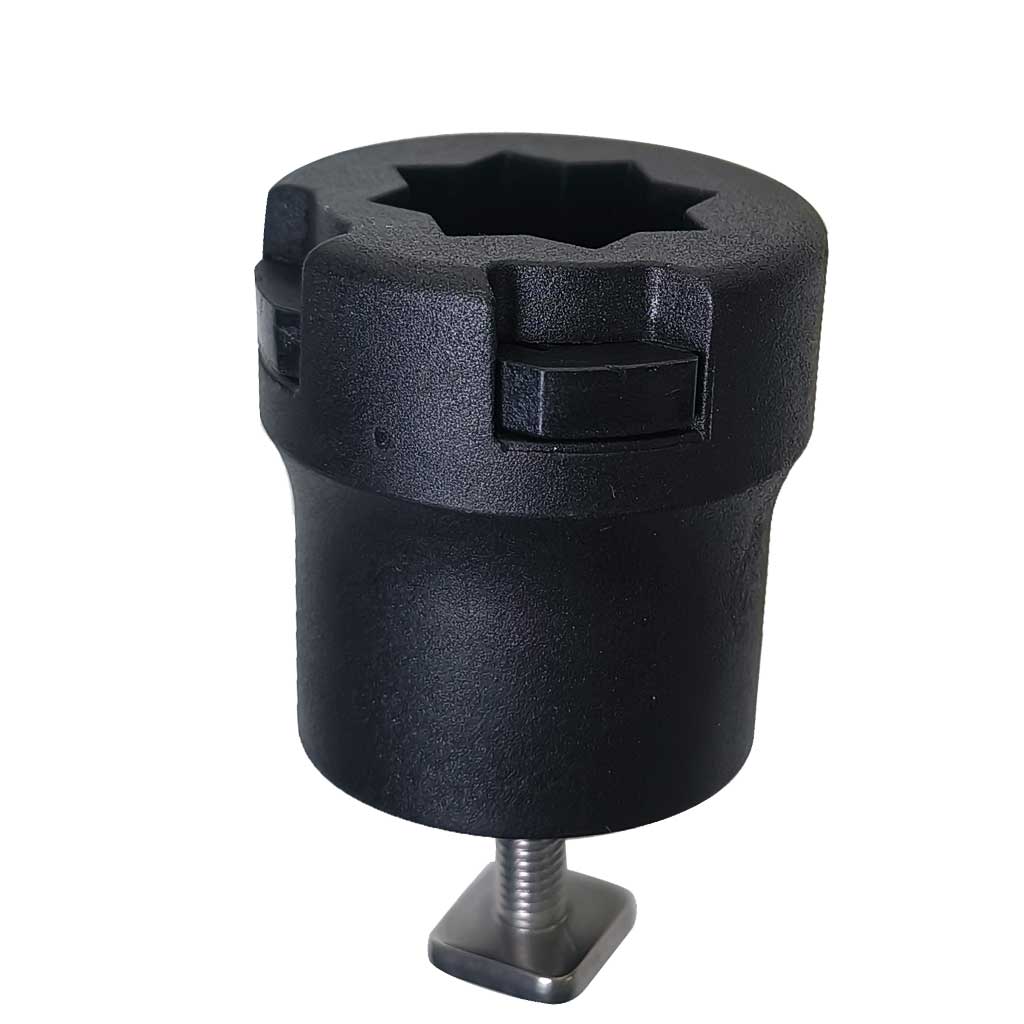 قطعة واحدة محول مسار انزلاقي ل - مراجعة Fishing Kayak Fish Finder Mount وسعره