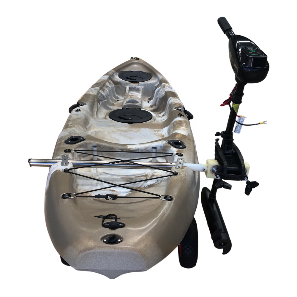 محرك كهربائي جديد لقوارب الكاي - مراجعة Fishing Kayak Trolling Motor وسعره