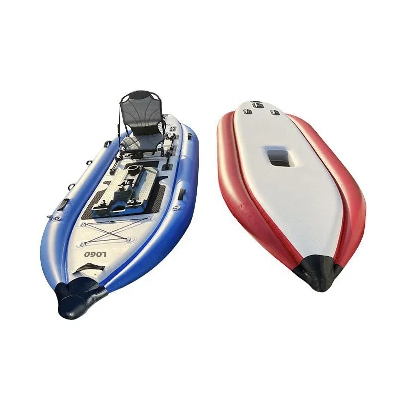 340*115*15 سنتيمتر LLDPE + PVC - مراجعة Fishing Kayak Pedal Drive وسعره